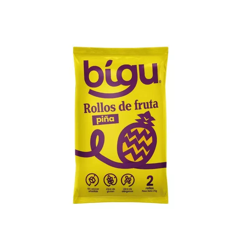 BIGU Piña (Rollos de fruta)