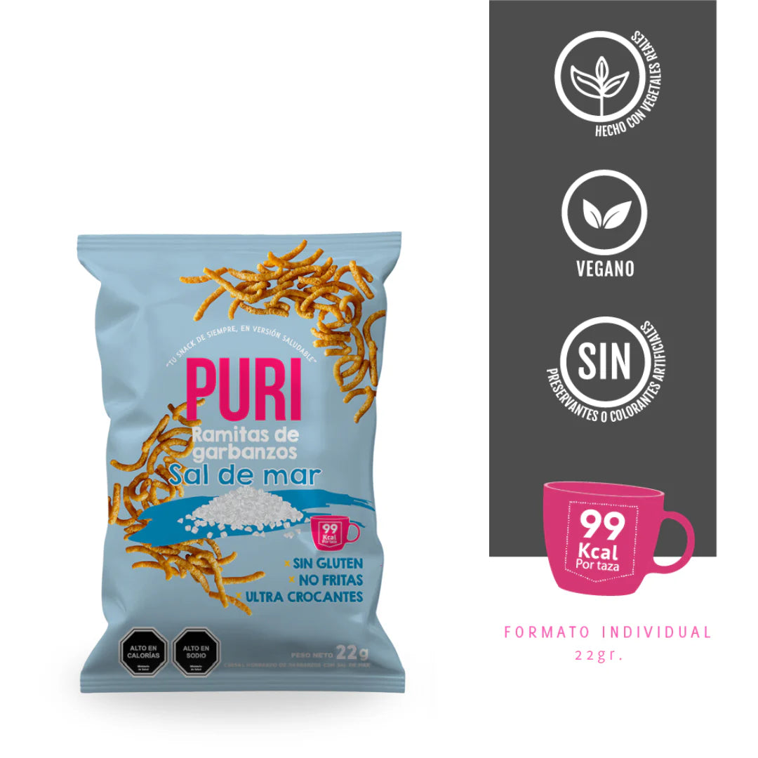 Puri Ramitas Sal de mar Individual 22g