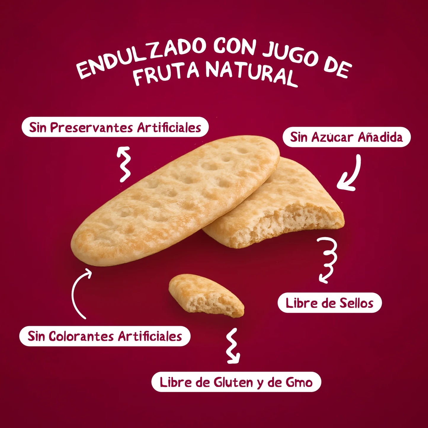 Galleta Baby Mum-Mum sabor Manzana y Calabaza 21 gr