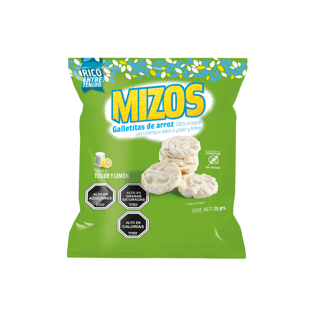 Mizos Yogurt Limón - 25 Gr