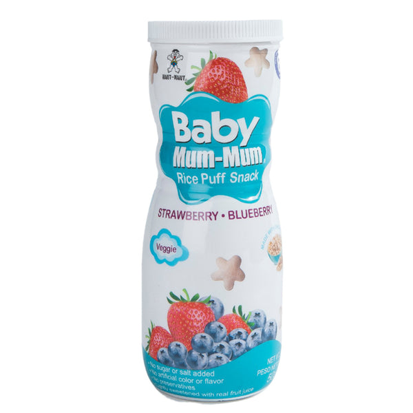 Puffs Baby Mum-Mum frutilla arándano 50 gr
