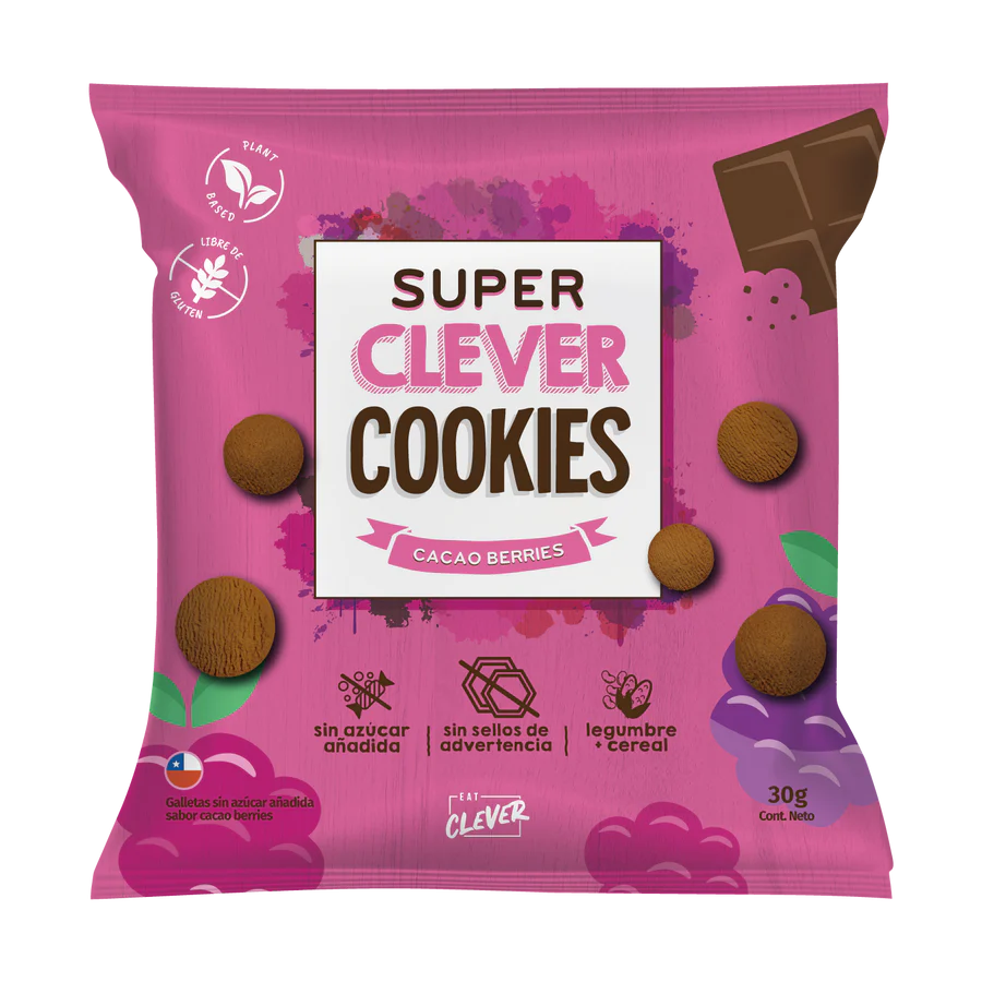 Super Clever Cookies Mini Cacao Berries 30g