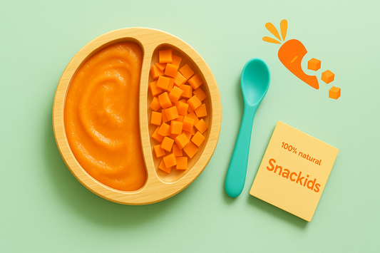 Explora las texturas: del puré a los trocitos