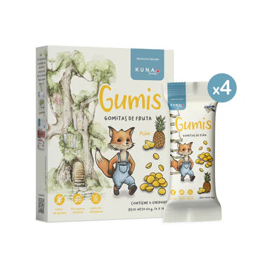 Pack 4 Unidades Gumis Piña