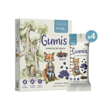 Pack 4 Unidades Gumis Berries