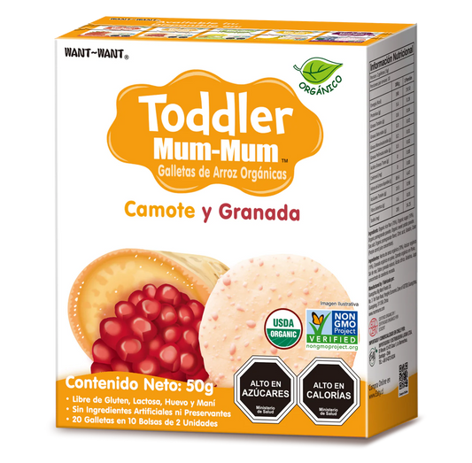 Toddler Mum-Mum Camote & Granada 50 g