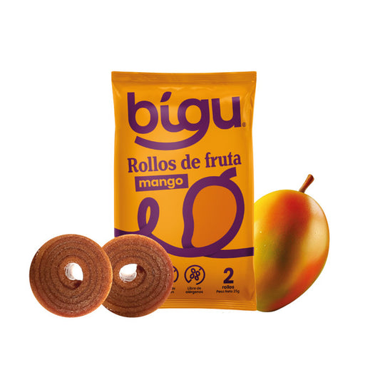 Pack Bigu 5 Unidades Sabor Mango