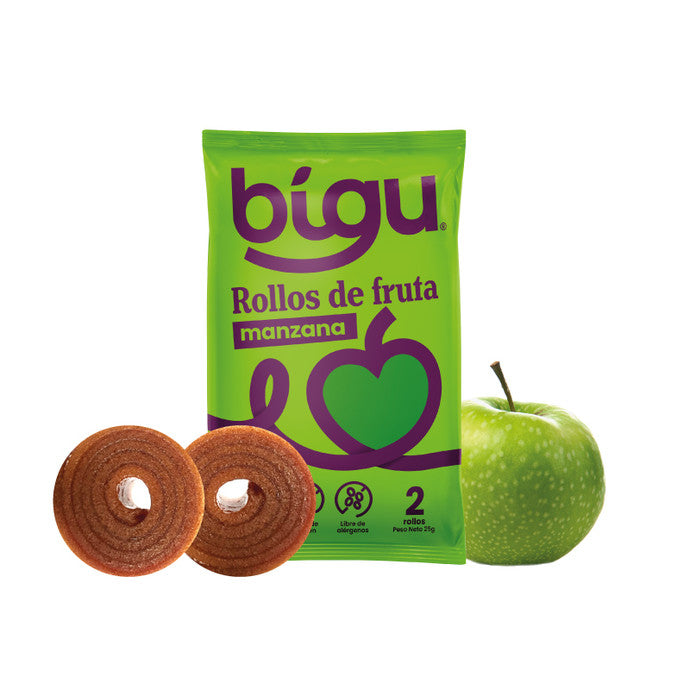 BIGU Manzana (Rollos de fruta)