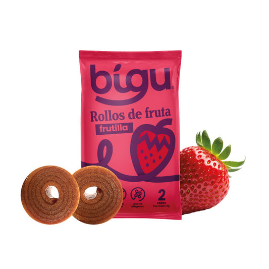 BIGU Frutilla (Rollos de fruta)