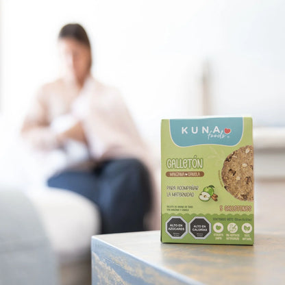 Galletones Maternidad Manzana Canela Kuna Foods