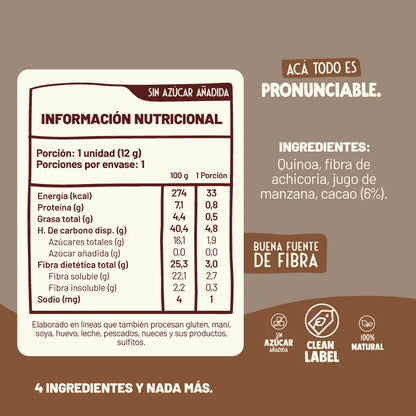 Barrita Cereal Cacao Underfive