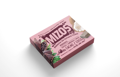 Barrita Natural Mizos sabor Cacao Coco
