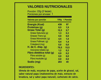 Puri Crunchy Papa Colación 22gr