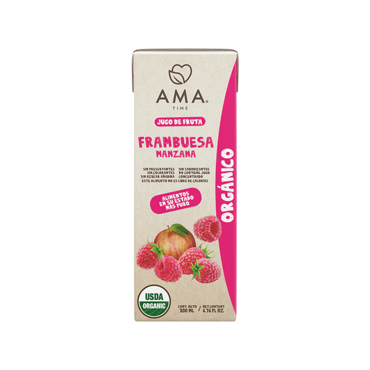 Jugo Manzana Frambuesa Orgánico 200 cc