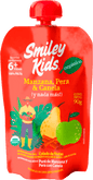 Compota orgánica esencial Smiley Kids sabor manzana, pera y canela