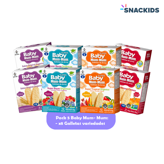 Pack x8 - Baby Mum Mum variedades