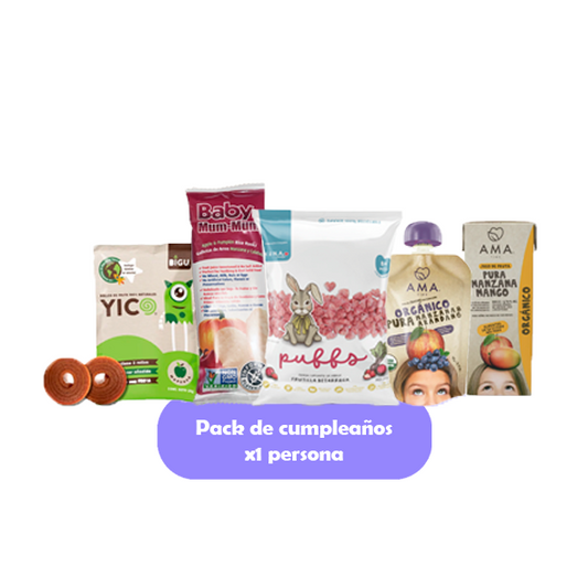 Pack de cumpleaños para 1 persona