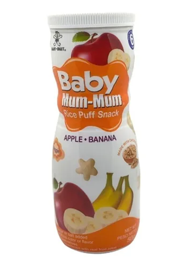 Puffs Baby Mum-Mum manzana plátano 50 gr