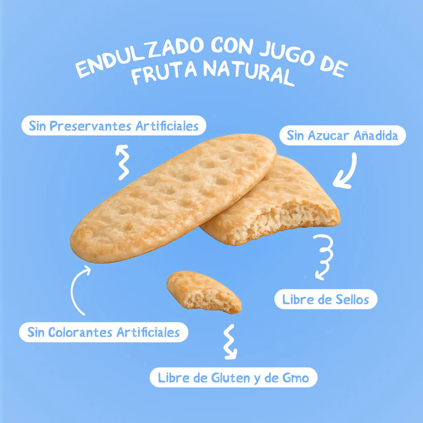 Galleta Súper Baby Mum-Mum Orgánica sabor Berries 21 gr