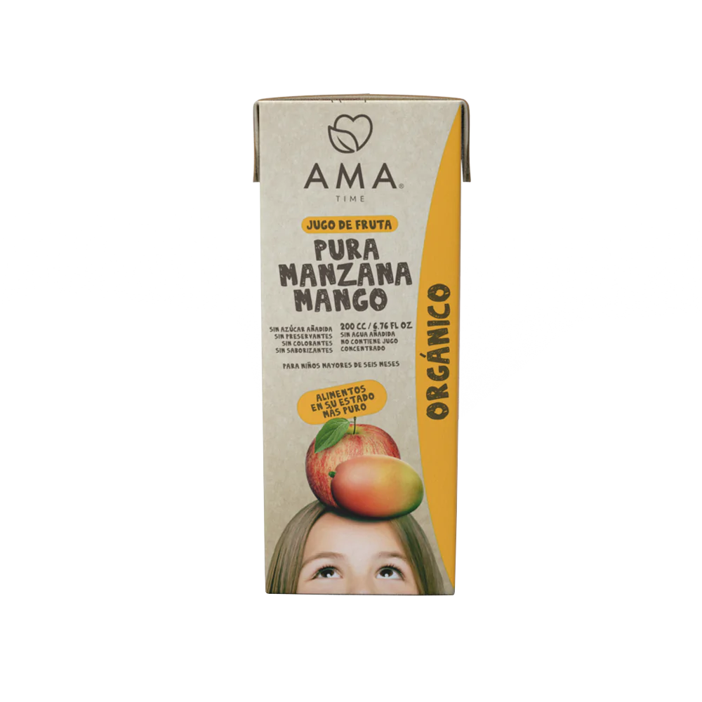 Jugo Ama sabor manzana mango 200 cc