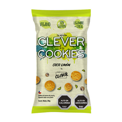 Clever Cookies Mini | Coco Limón 30g