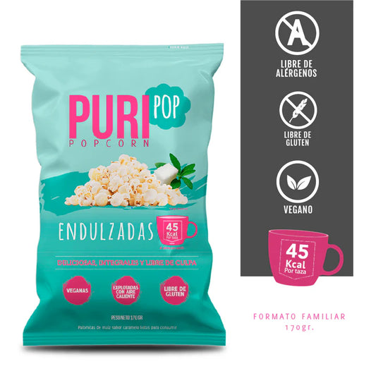 Puripop Popcorn Endulzadas 25 g