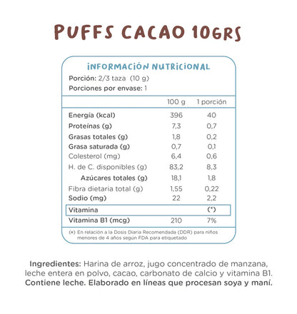 Puffs Cacao Individual