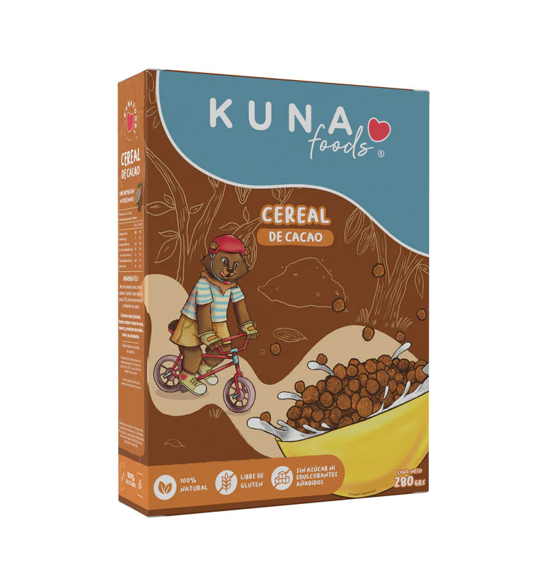 Cereal de Cacao Kuna Foods | 280 g