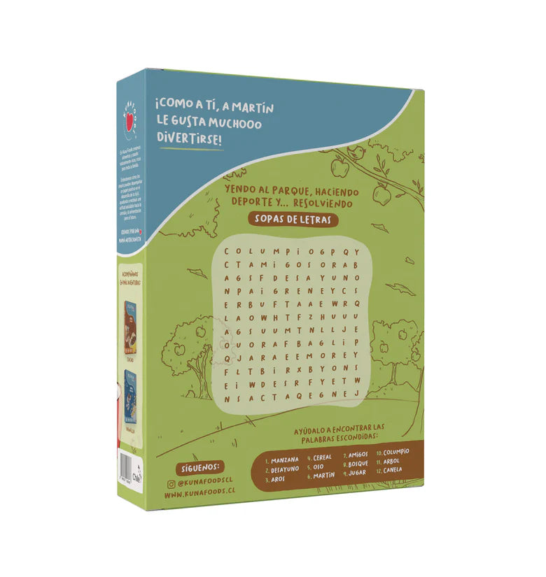 Cereal Manzana & Canela Sin Azúcar | 280 grs